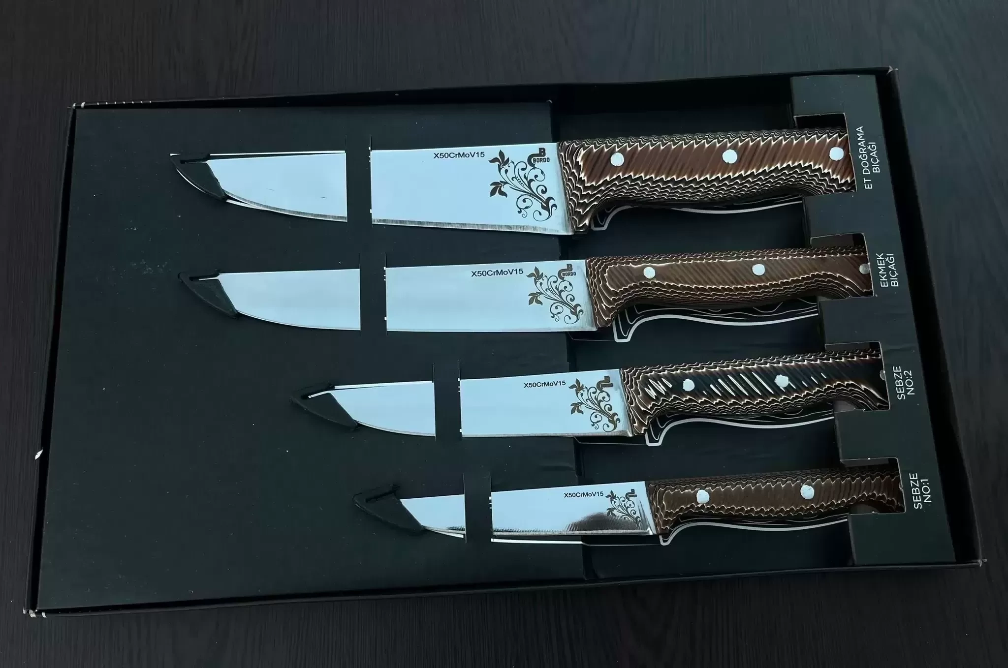 Bordo 4116 Paslanmaz Çelik